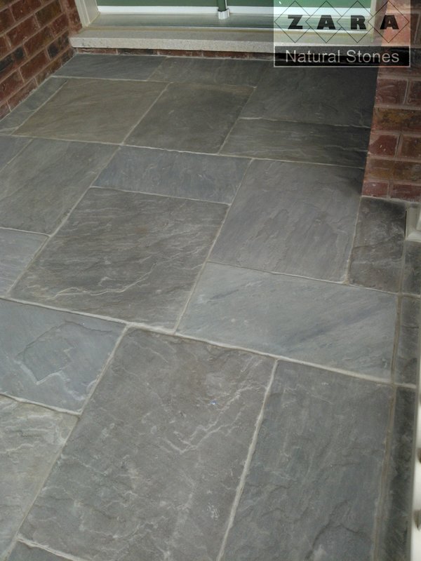 Tumbled Imperial Black Paving Stones
