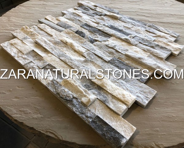 Alaska Grey Fireplace Stone Veneers