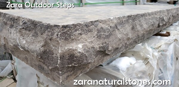 Algonquin Brown Natural Stone Steps