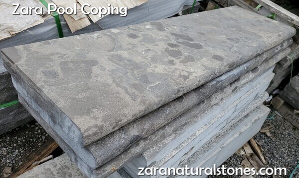 Antique Black Pool Coping