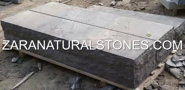 Antique Black Natural Stone Steps
