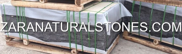 Antique Black Natural Stone Steps