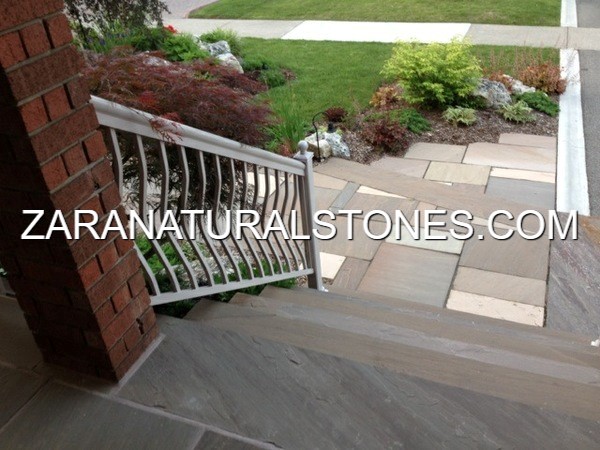 Autumn Brown Outdoor Tiles