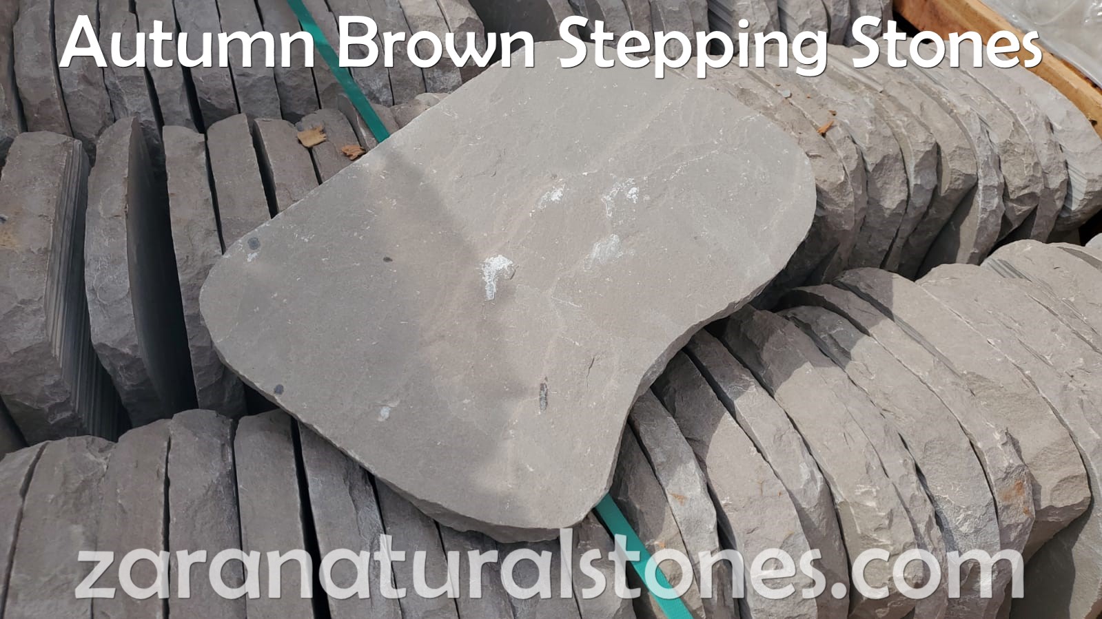 Autumn Brown Stepping Stones