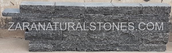 Black Basalt Walling Stone