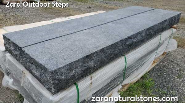 Black Pearl Natural Stone Steps