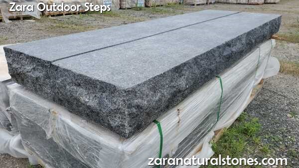Black Pearl Natural Stone Steps