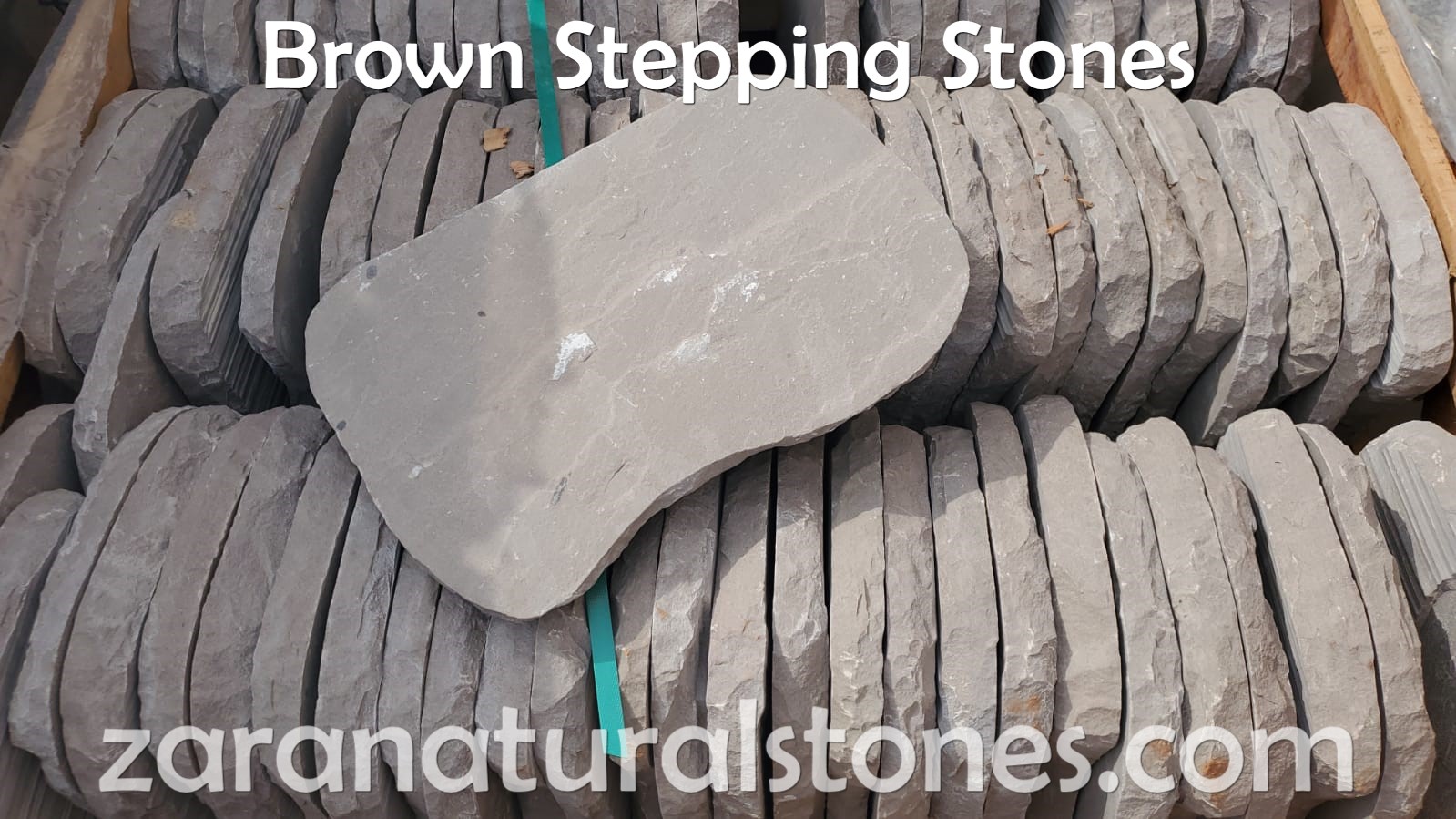 Dark Brown Stepping Stones