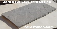 Dove Grey Thin Pool Coping
