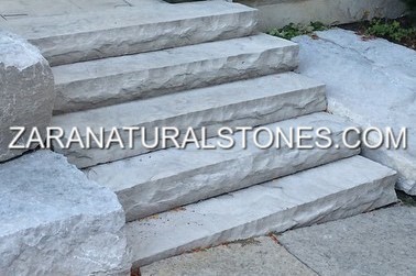 Grey Natural Stone Steps