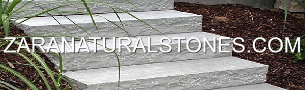 Grey Natural Stone Steps