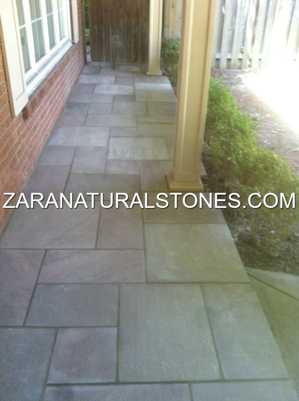 Brown Wave Patio Stones
