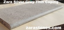 Silver Grey Thin Pool Coping