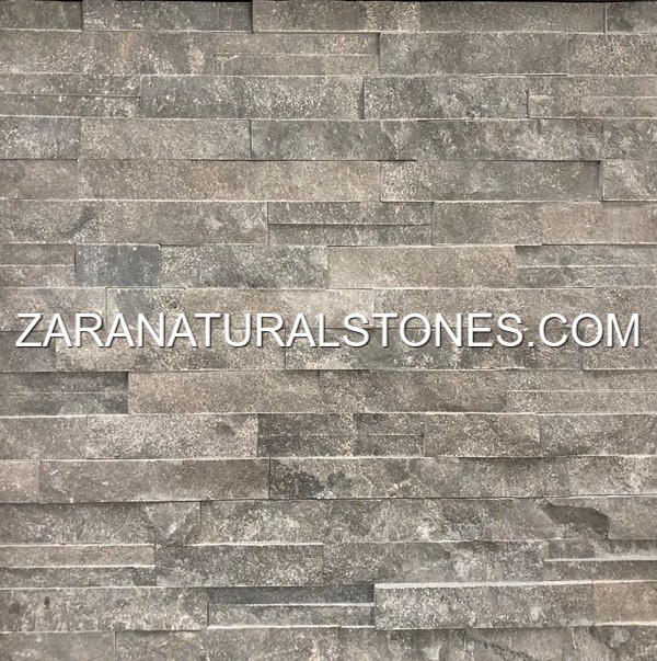 Silver Valley Grey Wall Cladding Stone Fireplace Decorative Stone
