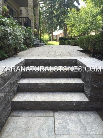 Silver Valley Natural Stone Steps