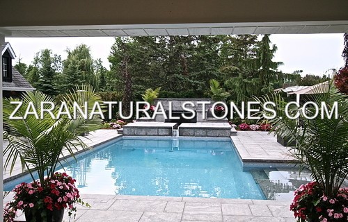 Silver Valley Pool Coping
