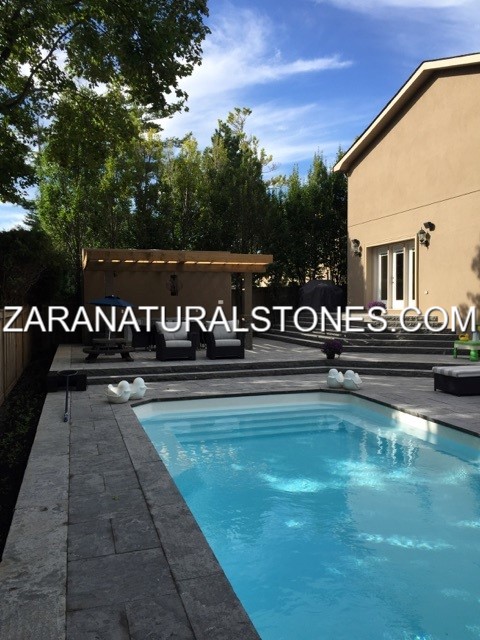 Silver Valley Pool Coping