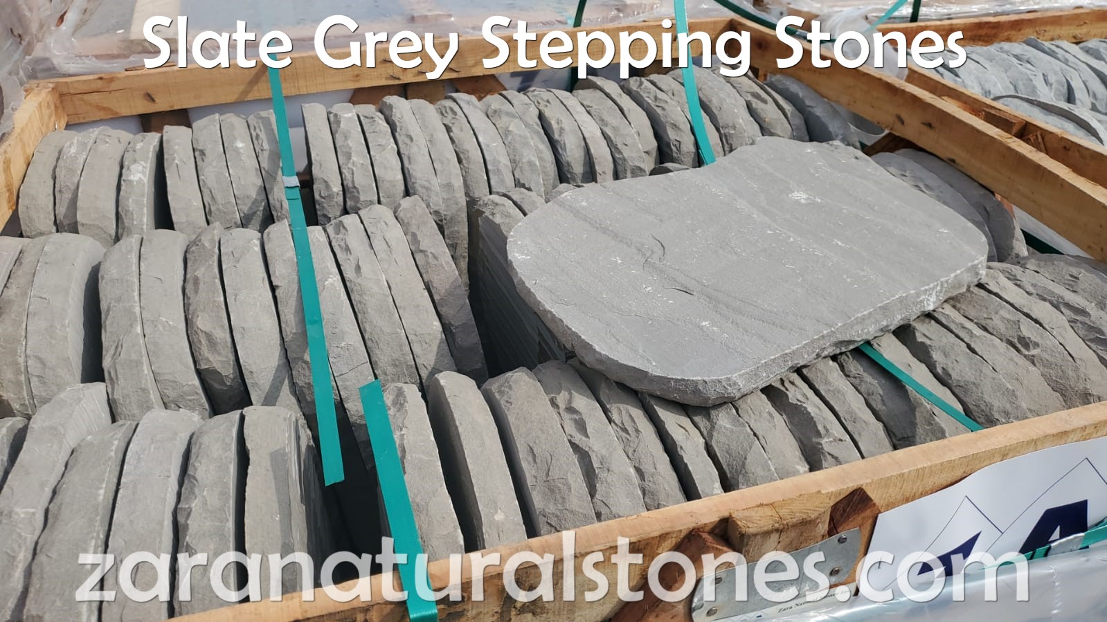 Slate Grey Stepping Stones