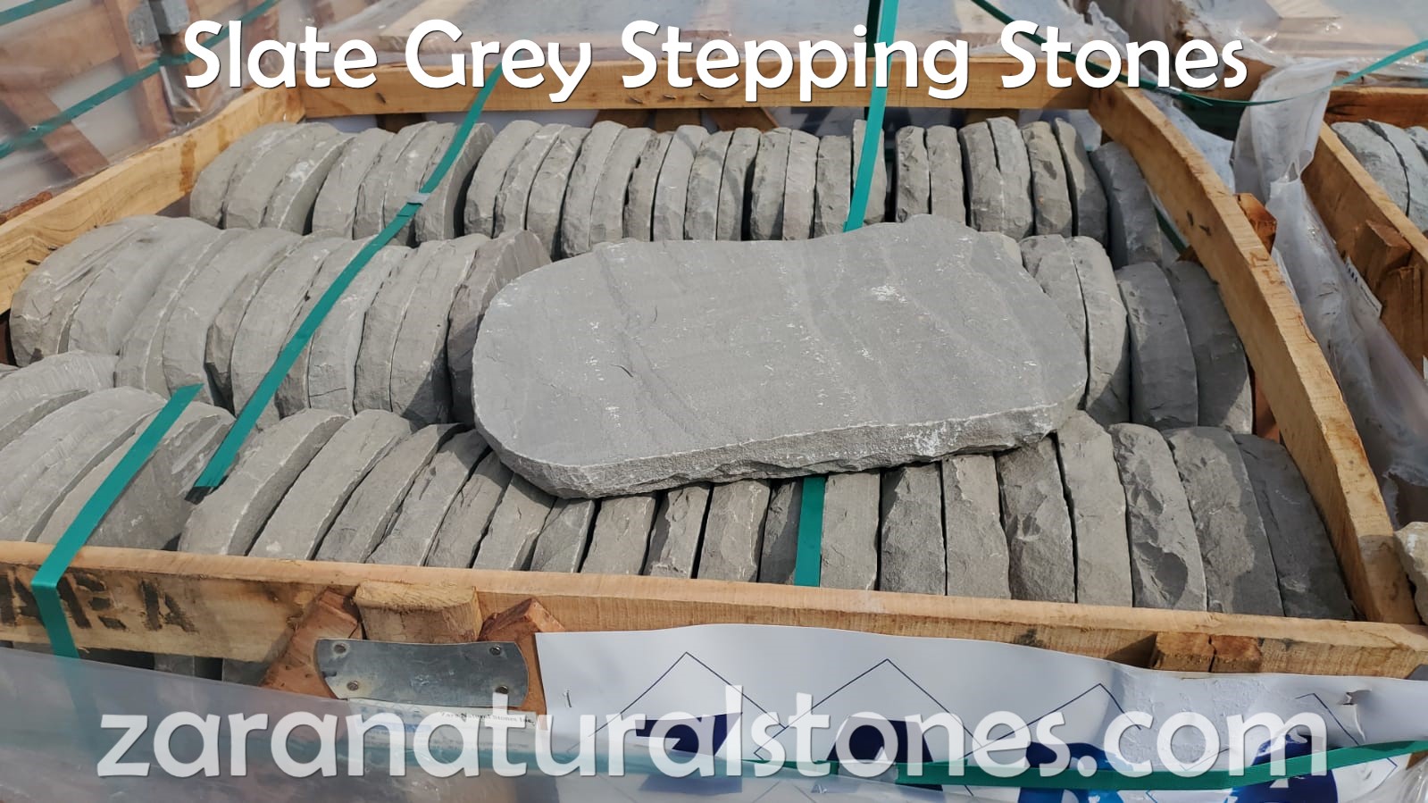Slate Grey Stepping Stones