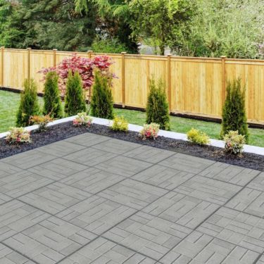 Triple H Brick Pattern Patio Slabs