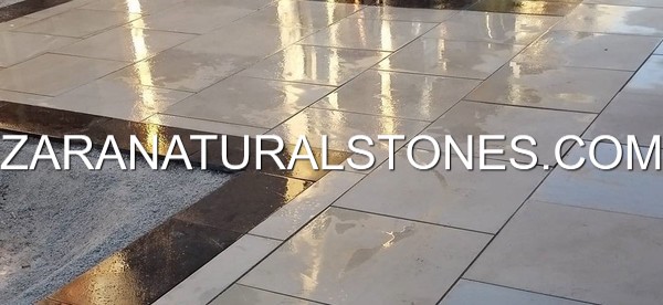 White Flagstone Pavers