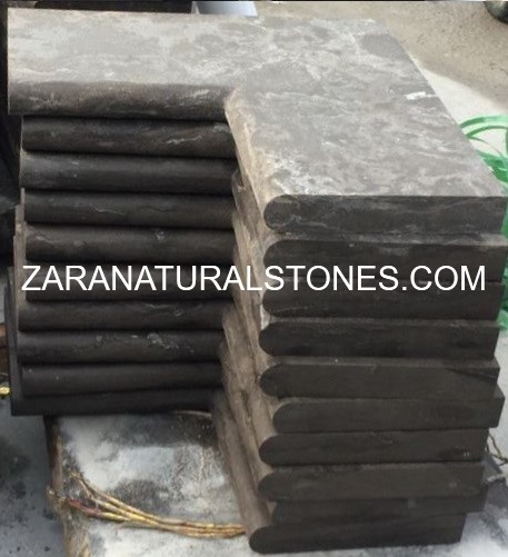 Antique Black Pool Coping