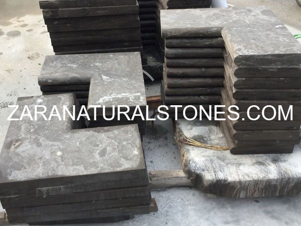 Antique Black Pool Coping