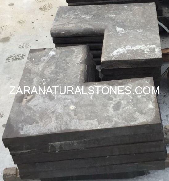 Antique Black Pool Coping