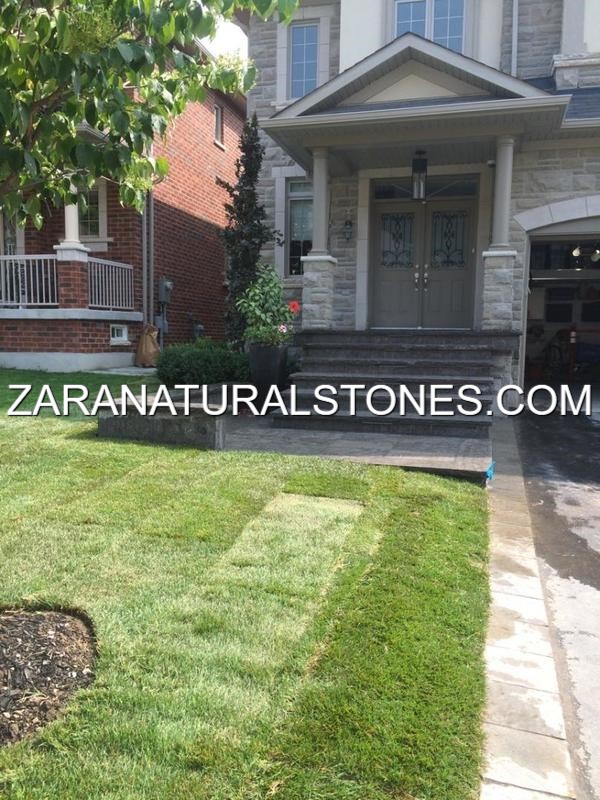 Antique Black Flagstone Pavers