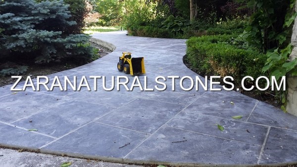 Antique Black Flagstone Pavers