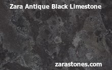 Antique Black Natural Stone Jumbo Slabs