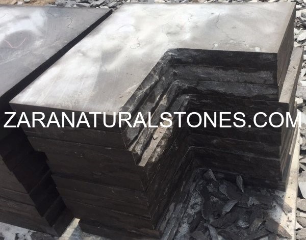 Antique Black Pool Coping