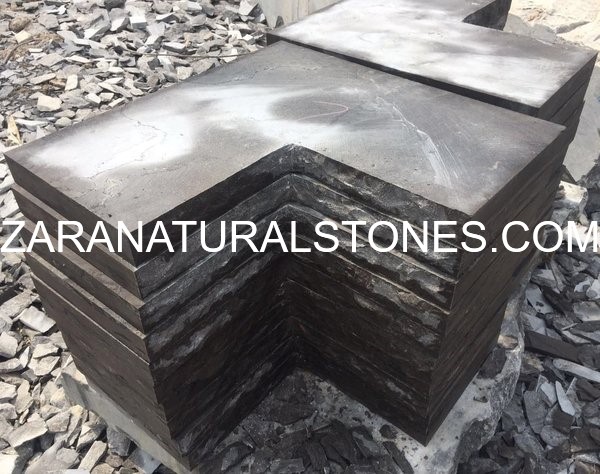 Antique Black Pool Coping