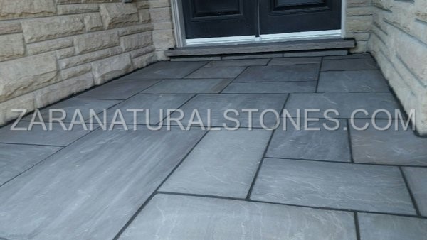 Blue Ice Flagstone Pavers