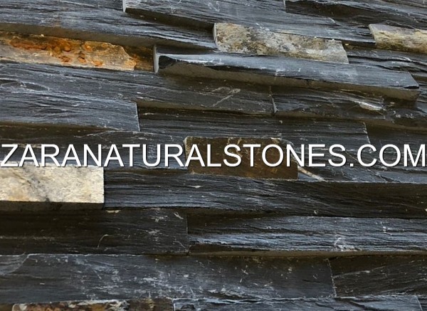 Charcoal Rust Fireplace Stone Veneers