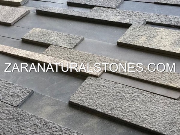 Imperial Black 3D Fireplace Stone Veneers