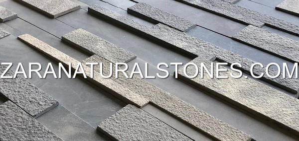 Imperial Black 3D Fireplace Stone Veneers