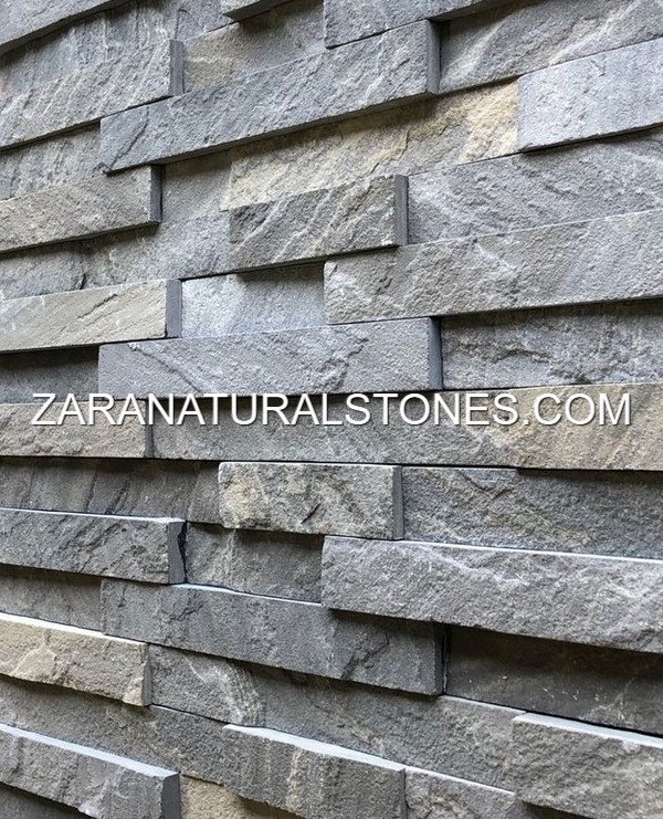 Imperial Black Fireplace Stone Veneers