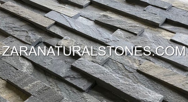 Imperial Black Fireplace Stone Veneers