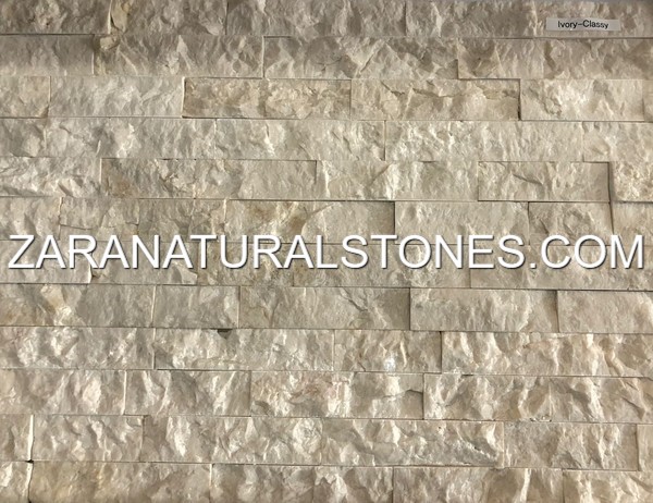 Ivory Classy Decorative Wall Stone Veneers