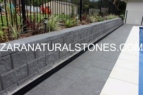 Jet Black Flagstone Pavers