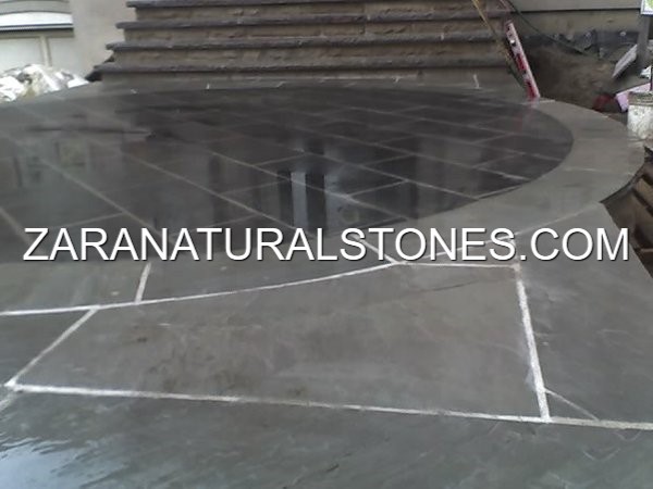 Kota Black Flagstone Pavers