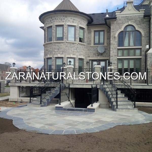 Kota Black Flagstone Pavers