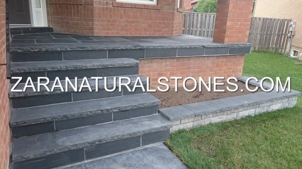 Kota Black Flagstone Pavers