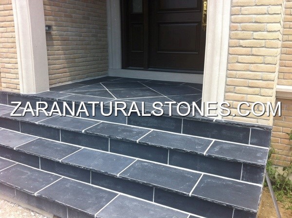 Kota Black Flagstone Pavers
