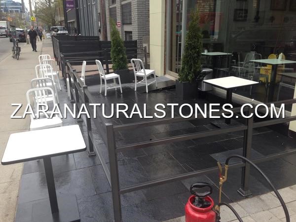 Kota Black Flagstone Pavers