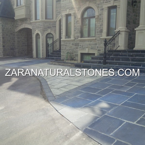Kota Black Flagstone Pavers