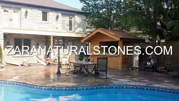 Lavender Flagstone Pavers
