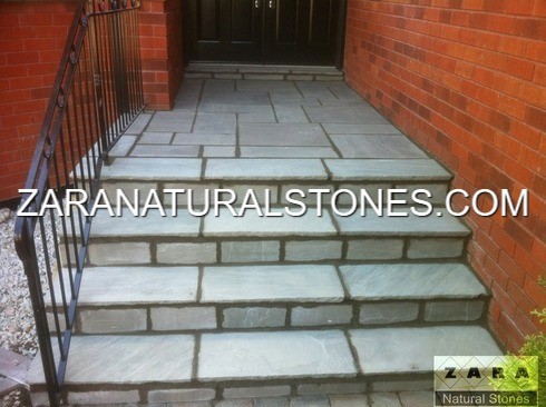 Grey Flagstone Pavers