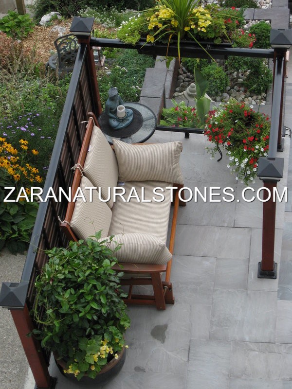 Grey Flagstone Pavers